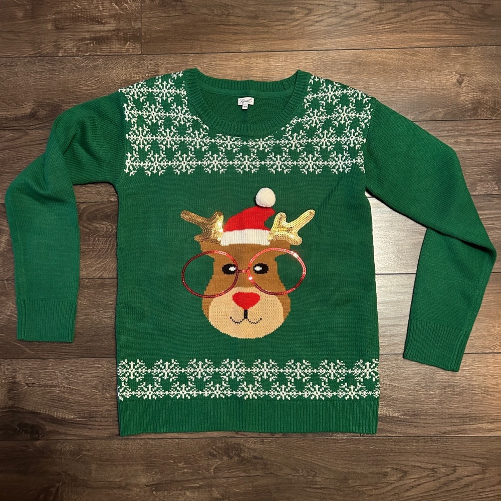 Reindeer Christmas sweater